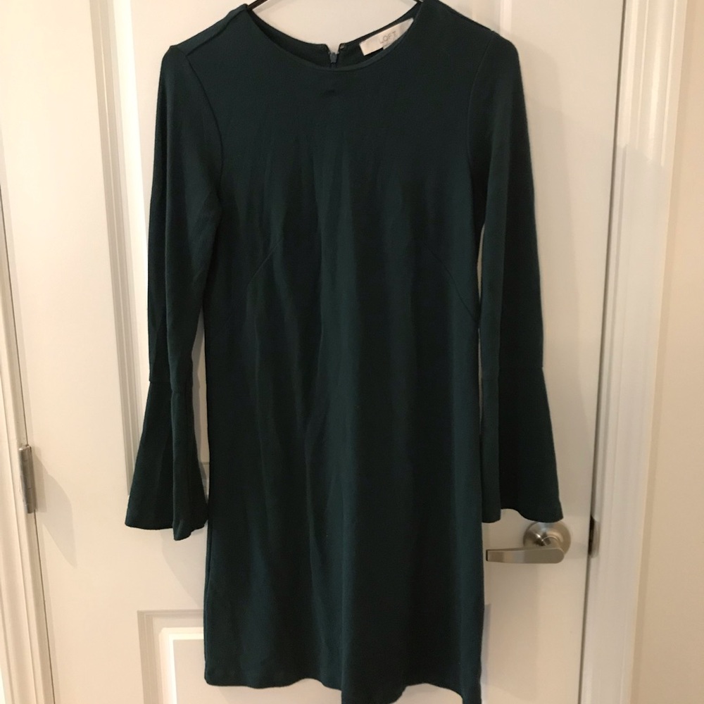Loft green/dark teal dress